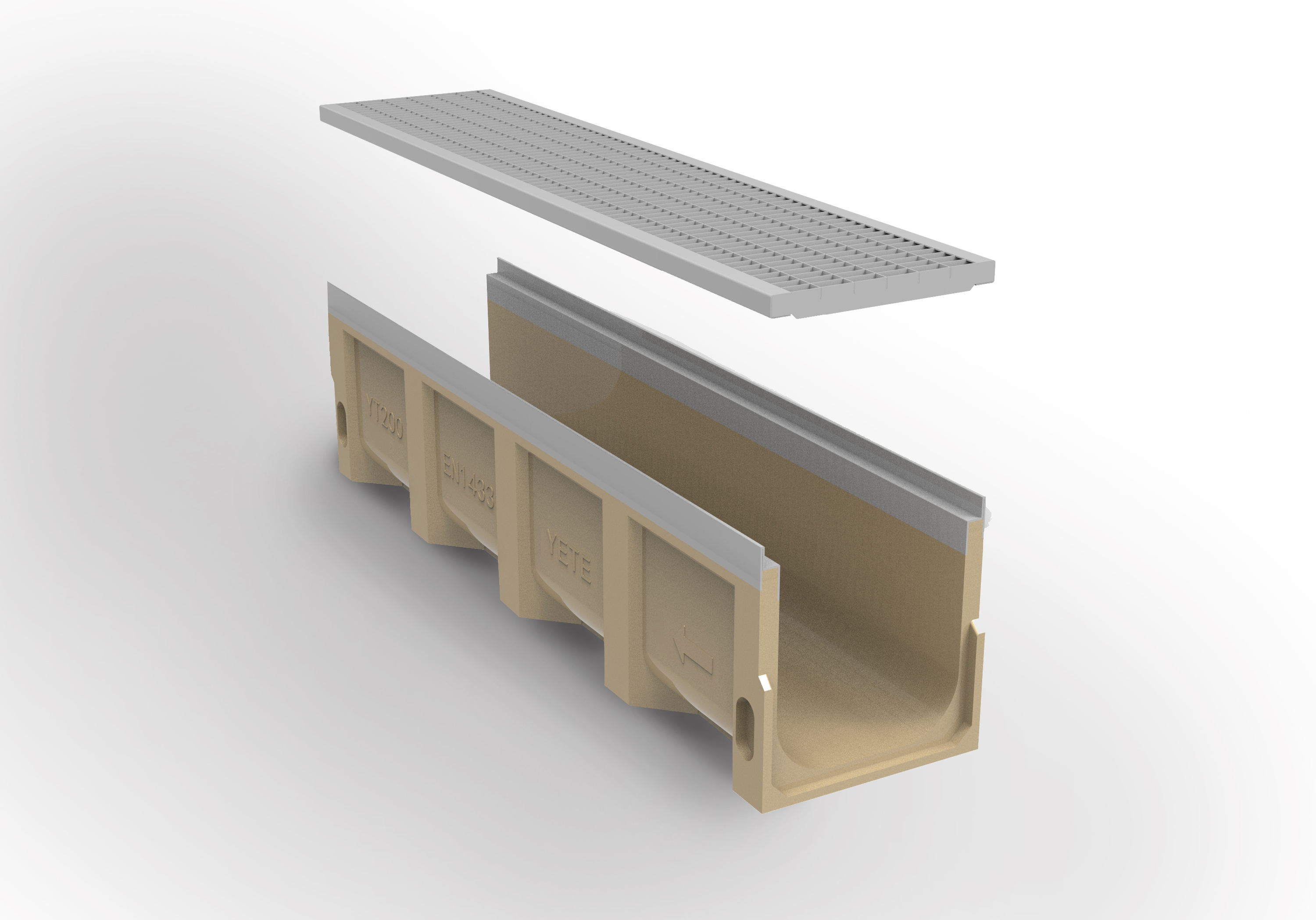 SS201 modern residential kerb drainage channel